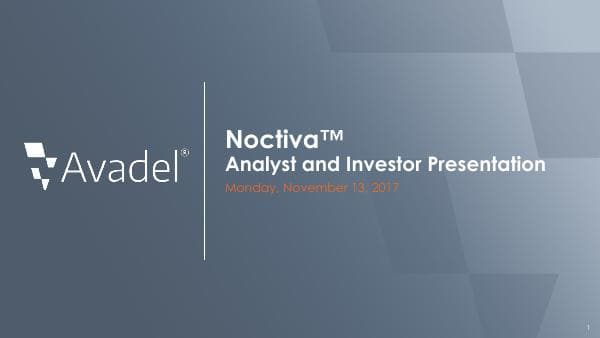 Avadel Pharmaceuticals_November_2017_674_17674