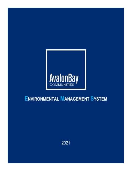 AvalonBayEnvironmentalManagementSystem