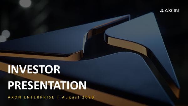 AXON_Investor_Deck_August_2023