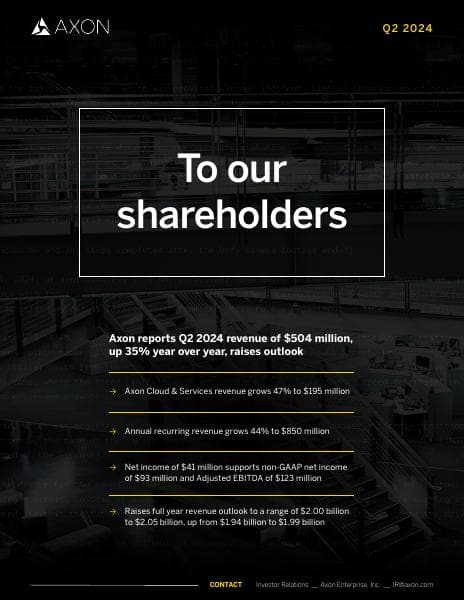 AXON_Q2_2024_ShareholderLetter