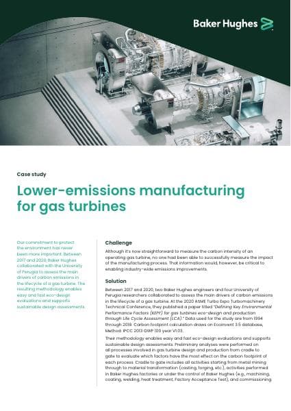 BakerHughes_Case_NovaLT_LowerEmissionsTurbineManufacturing_A4-051122