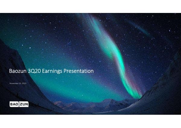 Baozun+3Q20+Earnings+Presentation