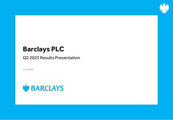 Barclays-H12023-Results-Presentation