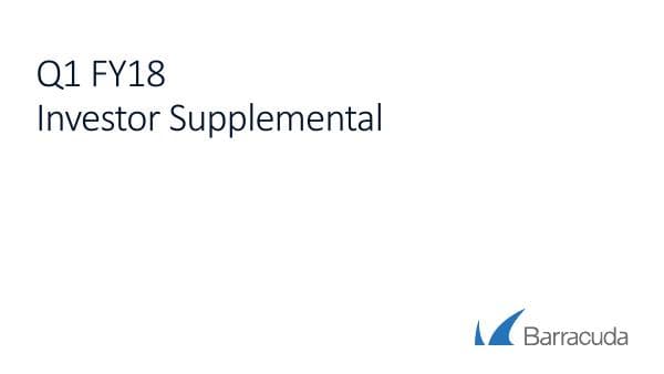 Barracuda Networks_Q1 FY18_427_11427