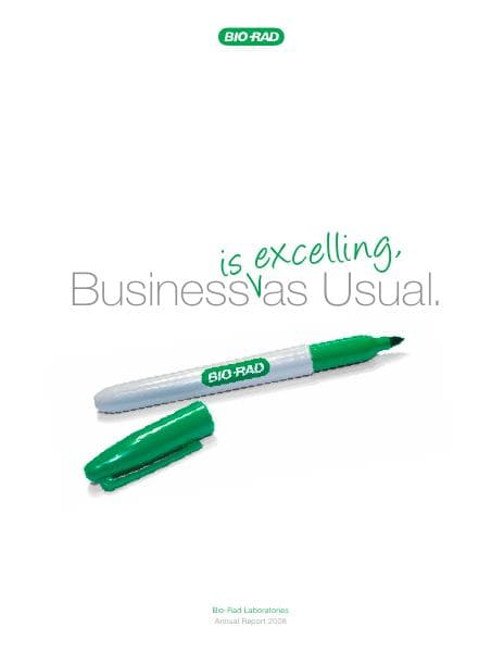 Bio-Rad Laboratories_2008_Annual_Report