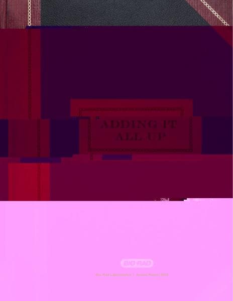Bio-Rad Laboratories_2010_Annual_Report