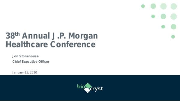 BioCryst Pharmaceuticals_January_2020_578_50578