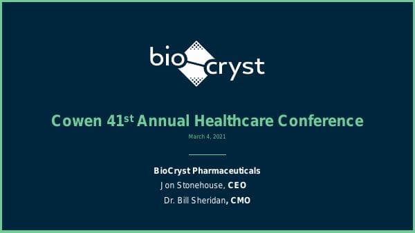 BioCryst Pharmaceuticals_March_2021_3_67003