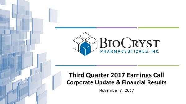 BioCryst Pharmaceuticals_November_2017_122_17122