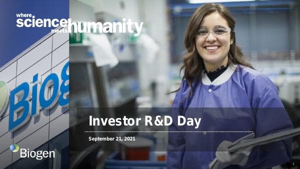 Biogen 2021 Investor R&D Day FINAL