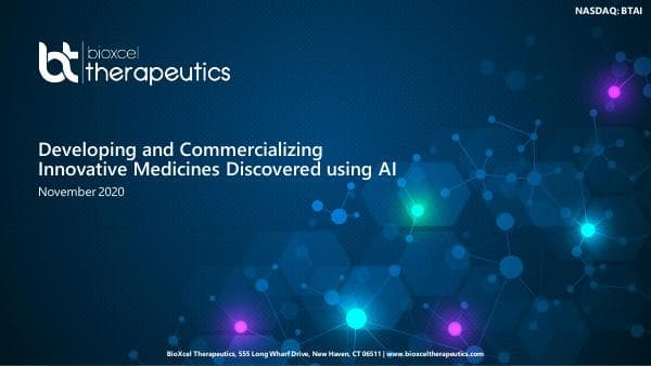 BioXcel Therapeutics_November_2020_312_63312