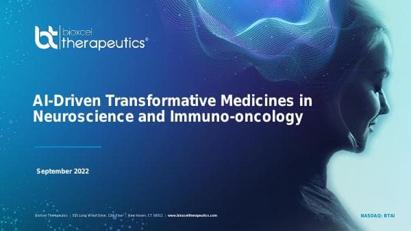 BioXcel Therapeutics_September_2022_424_87424