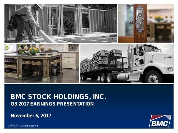 BMC Stock Holdings_November_2017_834_16834