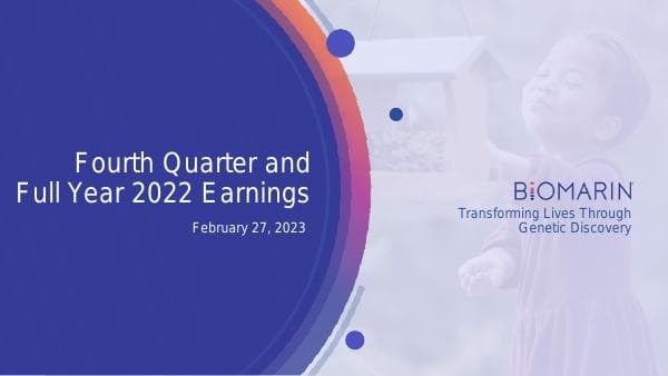 BMRN_Q4%202022_Earnings%20PPT_FINAL