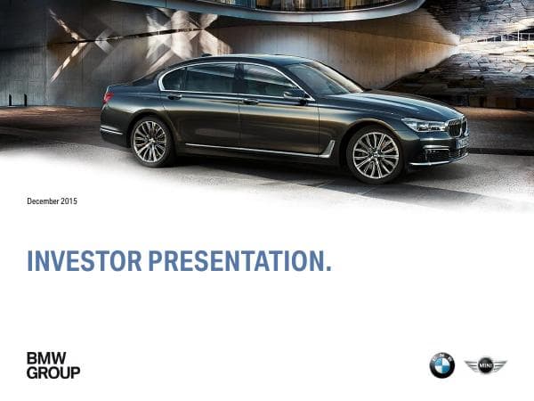 BMWGroup_Investor_Presentation_December_2015