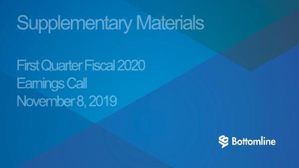 Bottomline Technologies_Q1 FY’20_947_48947
