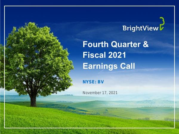 BrightView Holdings_November_2021_920_76920