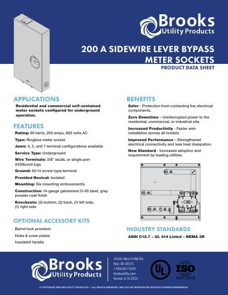 Brooks-Sell-Data-Sheet-200-Amp-Sidewire-Lever-Bypass-6.14.2024
