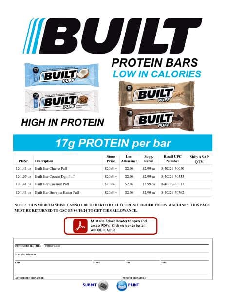 BUILT-BARS