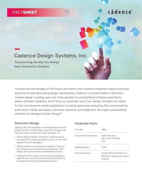 cadence-fact-sheet-kr