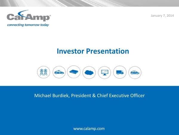 CalAmp%20Investor%20Presentation-January%202014