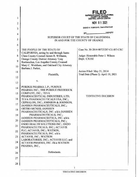 California-v-Purdue-Pharma-tentative-decision-11-1-21