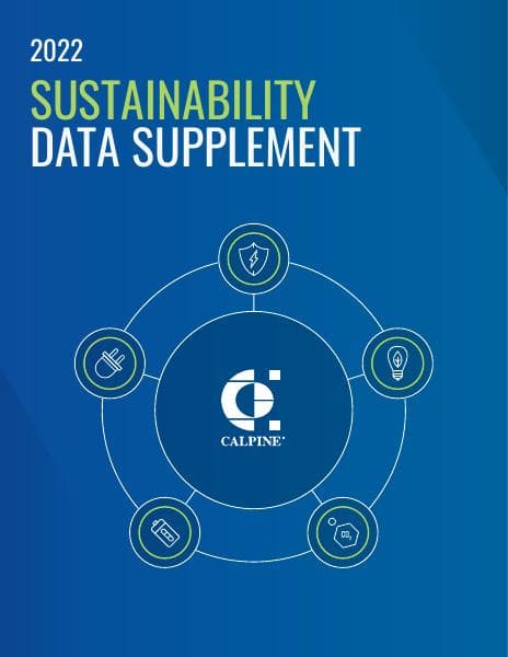 Calpine_2022_SustainabilityDataSupplement