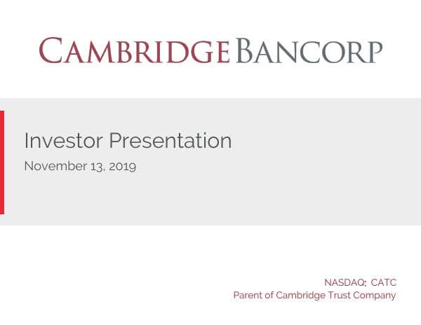 Cambridge Bancorp_November_2019_415_49415