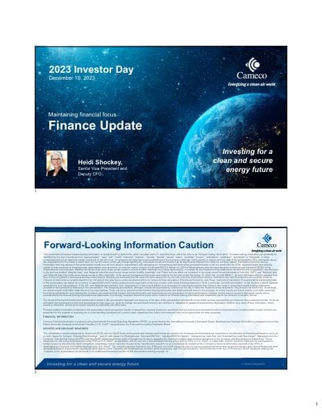 Cameco-2023_Investor_Day-Finance