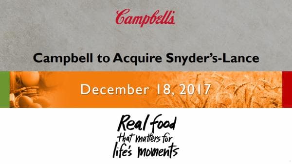 Campbell-to-Acquire-Snyders-Lance