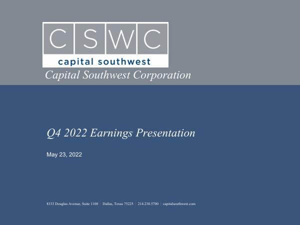 Capital Southwest Corporation_May_2022_32_84032