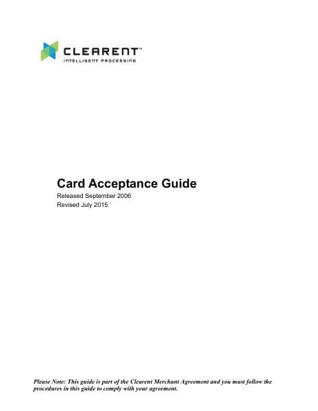 CardAcceptanceGuide
