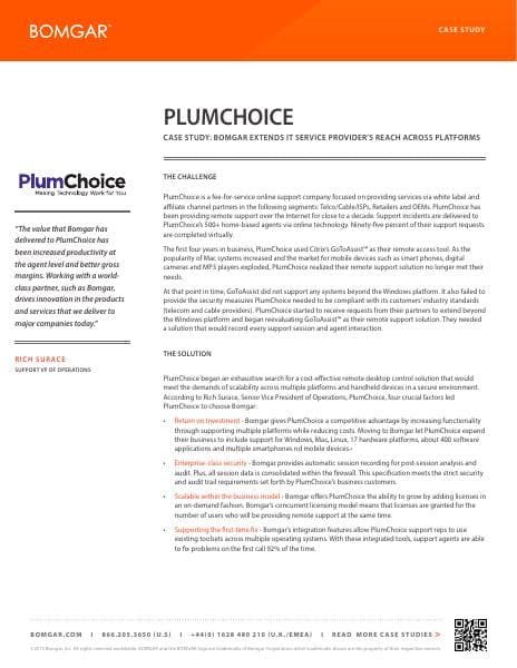 Case-Study-Plumchoice