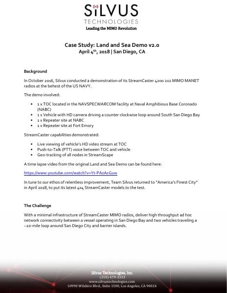 Case-Study-Silvus-Land-and-Sea-Demo-v2.0