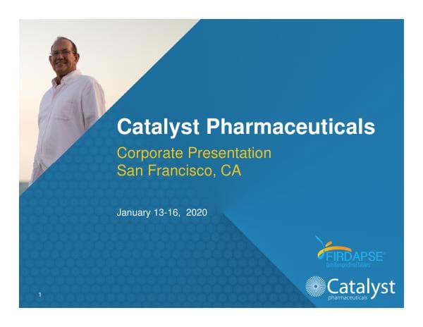 Catalyst Pharmaceuticals_January_2020_457_50457