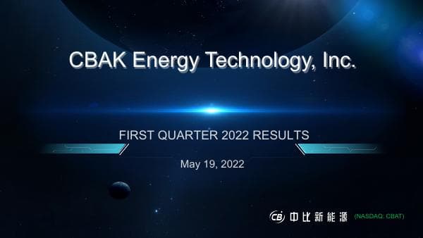 CBAK Energy Technology_May_2022_945_83945