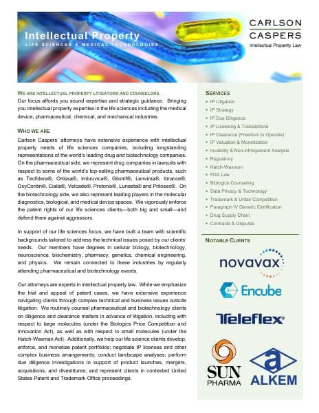 CCVL-Life-Science-Brochure