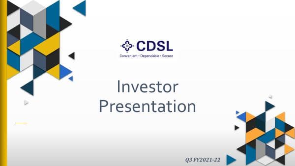 CDSL_09022022090920_Q3PresentationtoNSE