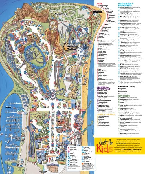 Cedar-Point-Amusement-park-Map