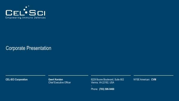 CEL-SCI_Corporate_Presentation_website_070219