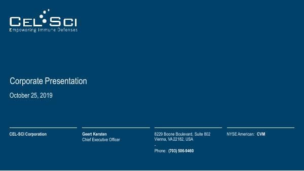 CEL-SCI_Corporate_Presentation_website_102519-2