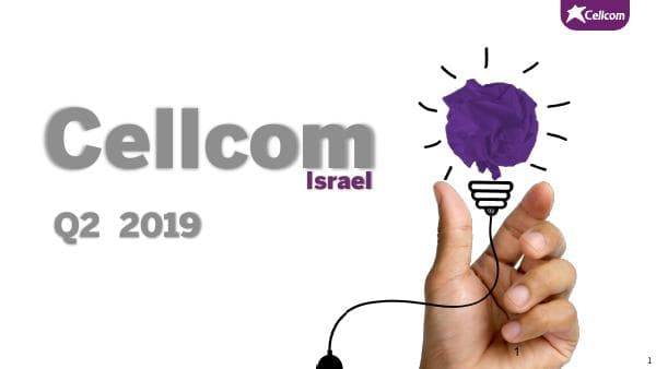 Cellcom Israel_Q2 2019_867_45867