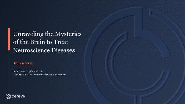 Cerevel Therapeutics Holdings__2023__12_92012