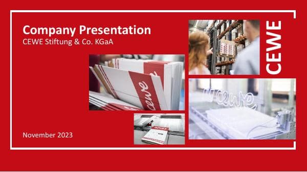 CEWE_CompanyPresentation_November_2023
