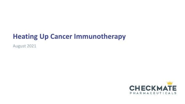 Checkmate Pharmaceuticals_August_2021_815_73815
