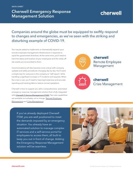 Cherwell-Emergency-Response-Management-Solution