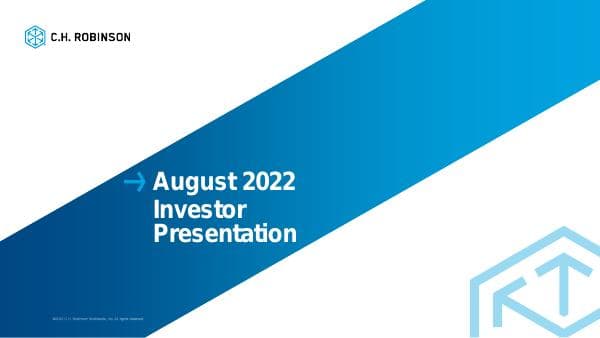 CHRW-INVESTOR-PRESENTATION-FINAL