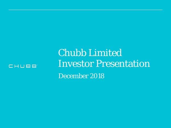 Chubb-Investor-Presentation-December-2018