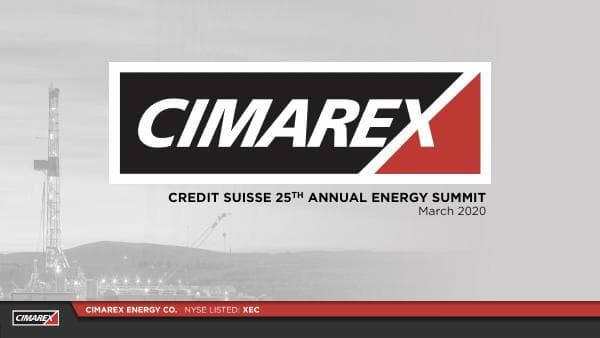 Cimarex Energy_March_2020_286_53286