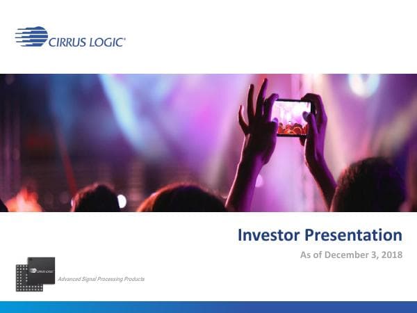 Cirrus-Logic-December-2018-IR-Presentation_Final